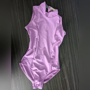 Light Purple Small Ballet, Jazz, or Contemporary Leotard With Open Back